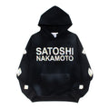 2026  American High Street Retro Leather Embroidery Hoodie