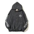 2026 Autumn/Winter European and American Street Style Washed hoodie