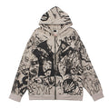 2026 American Street Style High Street Retro Hip Hop Rap hoodie