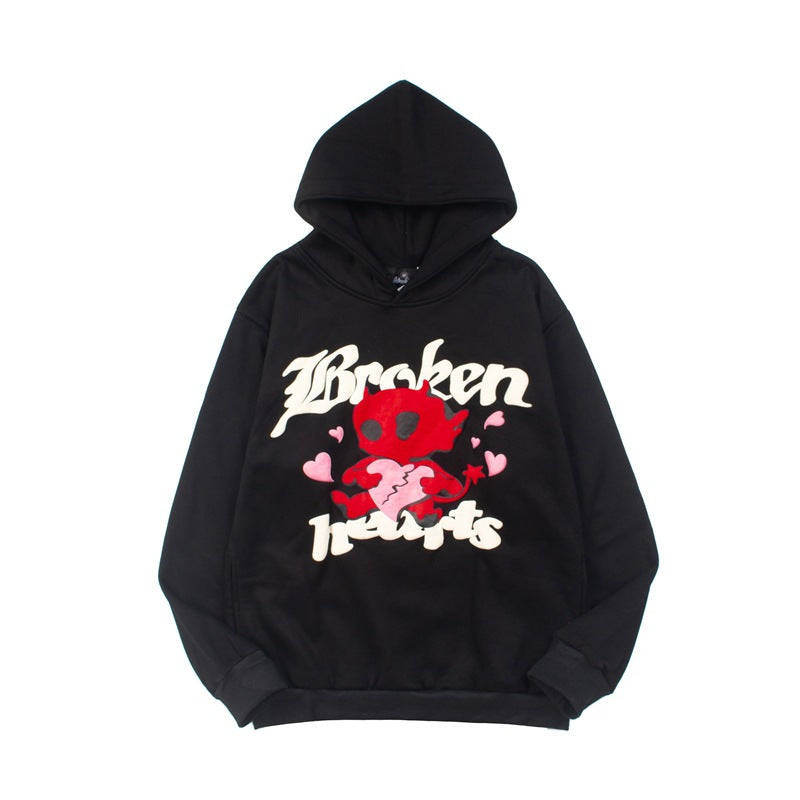 2026  American Street Style New Hoodie with Lettering hoodie