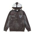 2026   American Street Hip Hop Retro Graffiti Eagle Print hoodie
