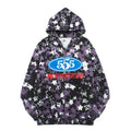 2026 American Street Style Spiderweb Five-Star Camouflage hoodie