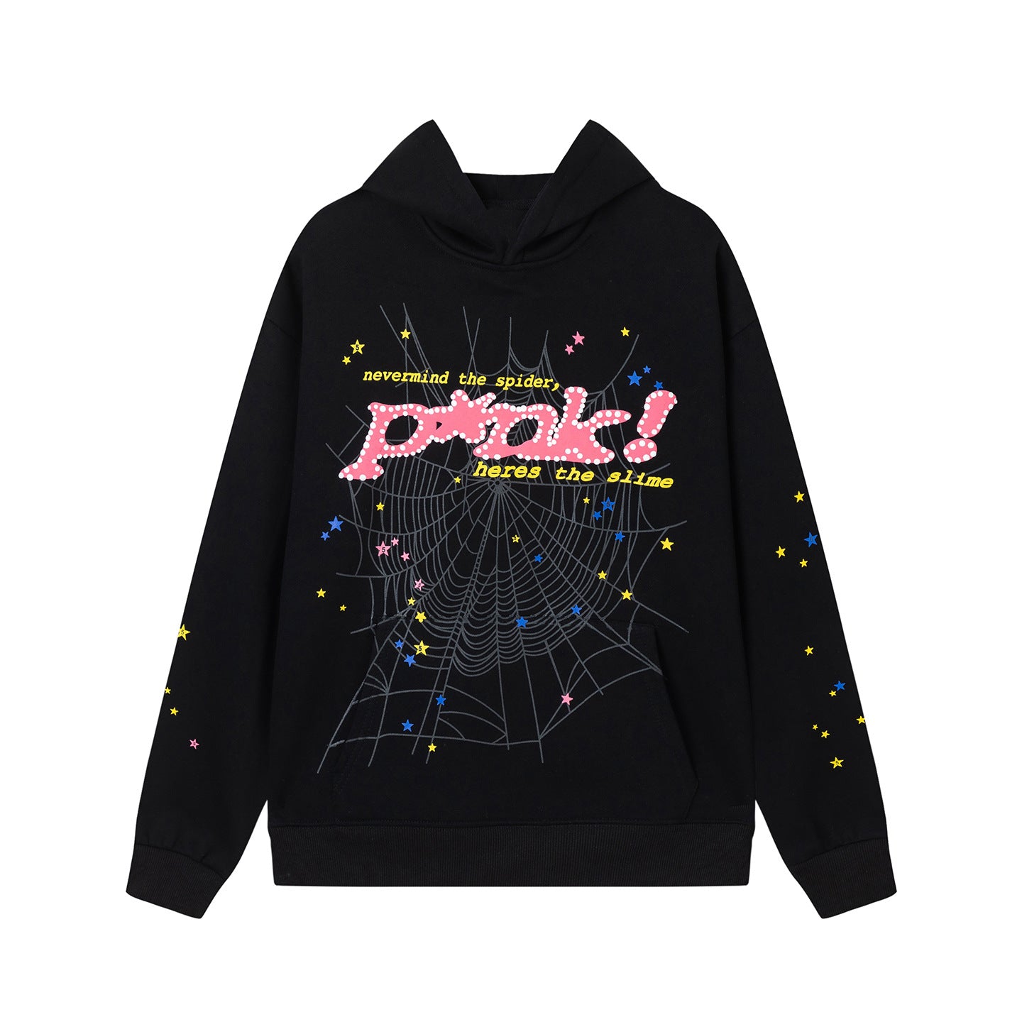 2026 American High Street New Style Hoodie Letter Spider Hoodie