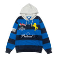 2026  American High Street New Striped Color Block Hoodie