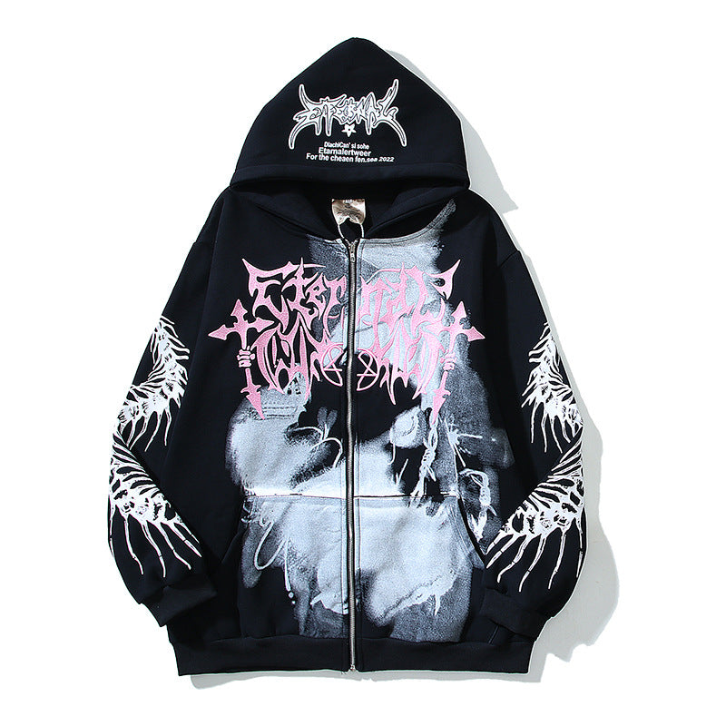 2026 American Autumn/Winter Streetwear Trendy High hoodie