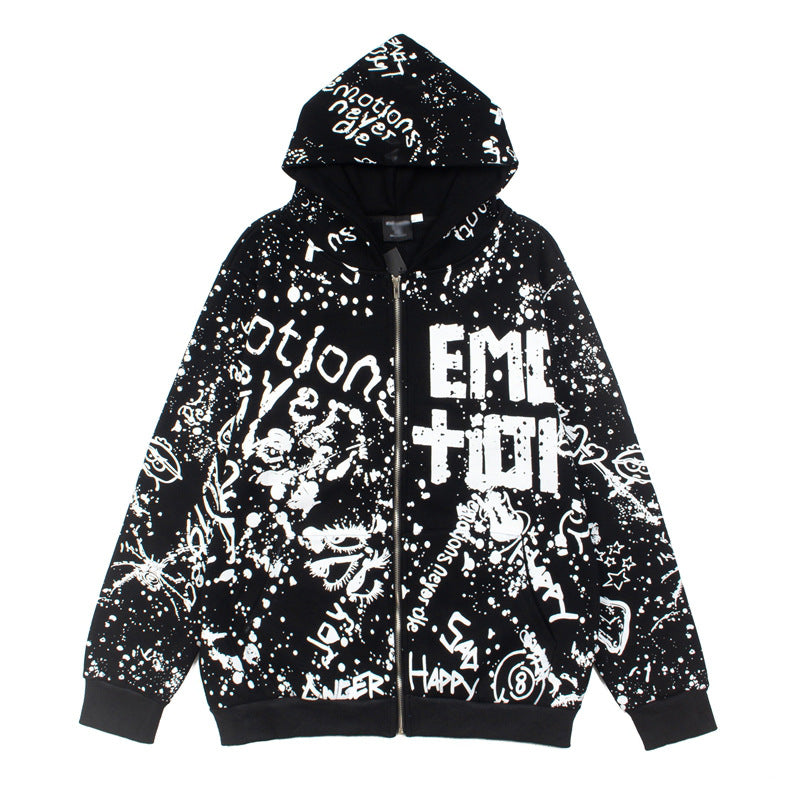 2026  European and American hip-hop style design autumn  Hoodie