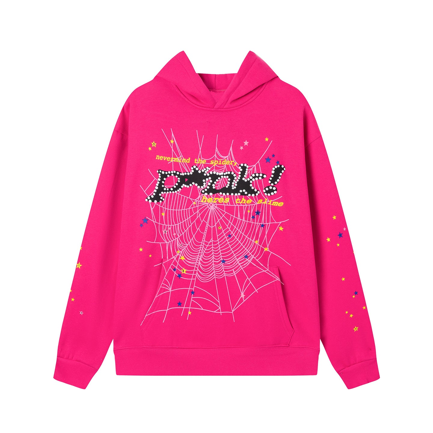 2026    American High Street New Style Hoodie Letter Spider  Hoodie
