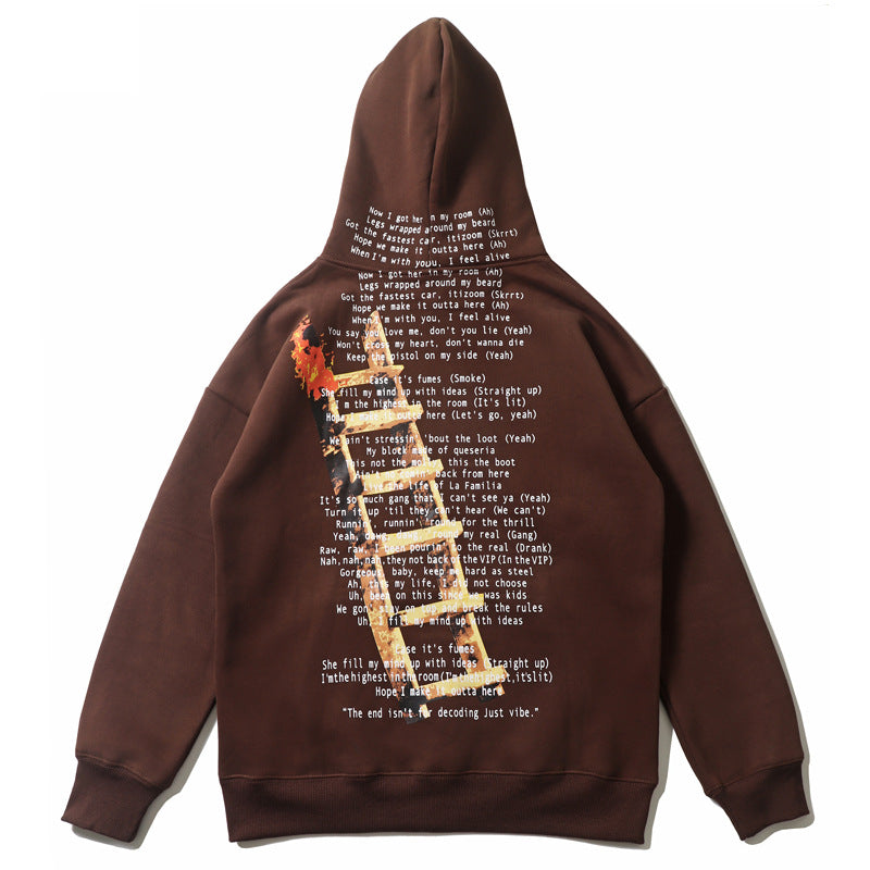 2026  European and American High Street Trendy Hoodie hoodie