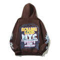 2026 American Autumn/Winter Letter Foam Hoodie Rap Hip hoodie