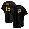 Boles P.Pirates #15 Oneil Cruz Player Black Alternate 2025 Home Game Stitched Jerseys