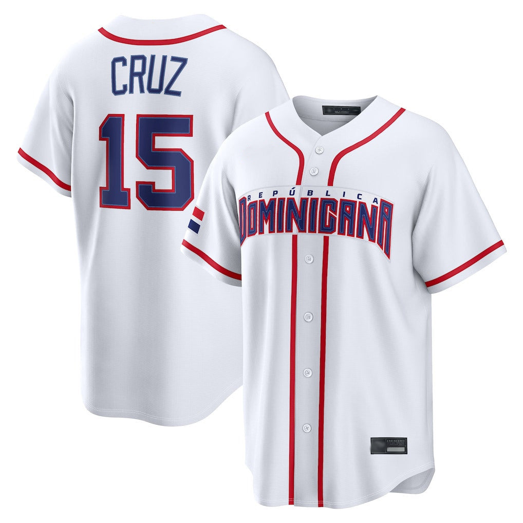 Boles P.Pirates #15 Oneil Cruz Player White 2026 World Classic Home Limited Stitched Jerseys