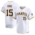 Boles P.Pirates #15 Oneil Cruz Player White Home Limited Stitched Jerseys