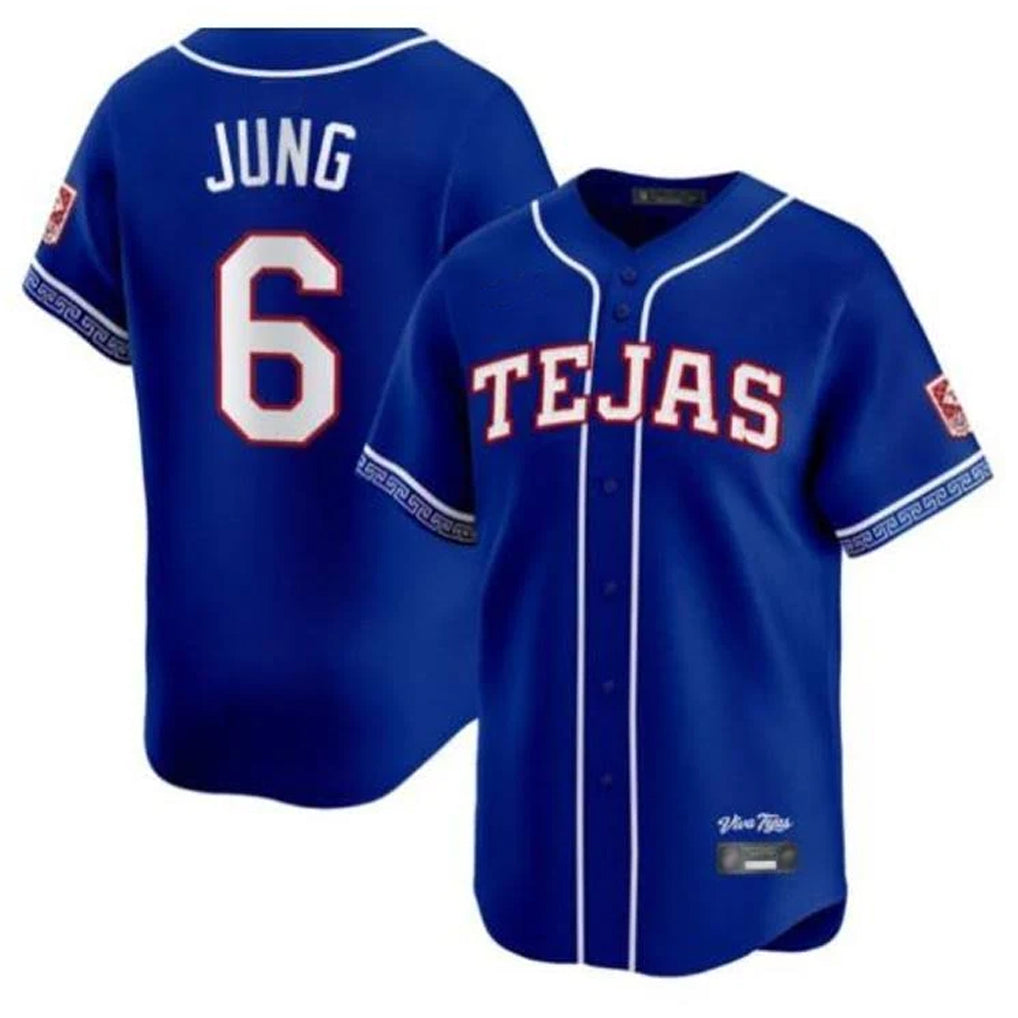 Boles  T.Rangers #6 Josh Jung Player Royal 2026 City Connect Limited Stitched Jerseys