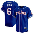 Boles  T.Rangers #6 Josh Jung Player Royal 2026 City Connect Limited Stitched Jerseys