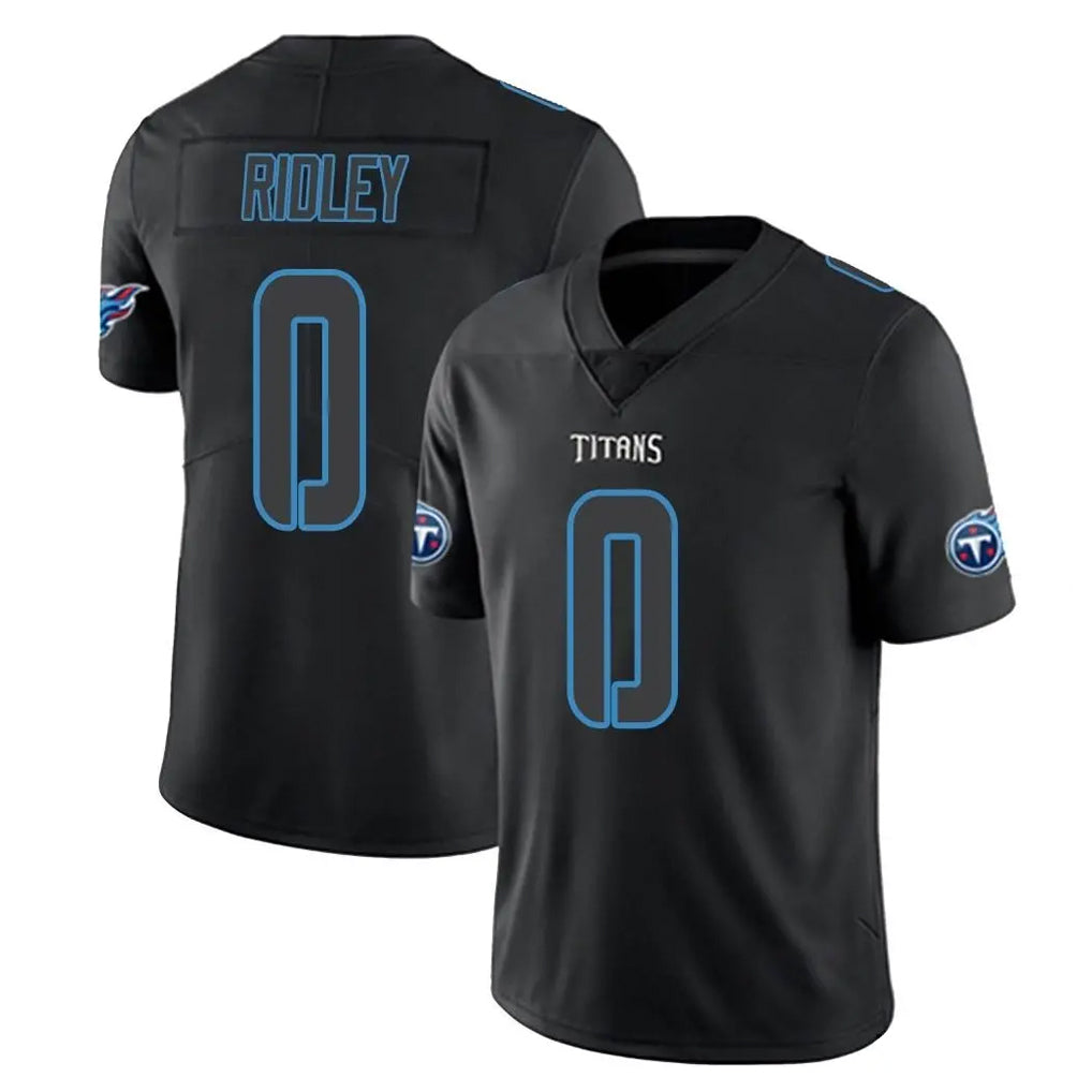Boles T.Titans #0 Calvin Ridley Player Black Impact Limited Home Game Stitched Jerseys