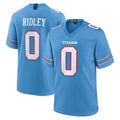 Boles T.Titans #0 Calvin Ridley Player Light Blue 2026 Game Home Stitched Jerseys