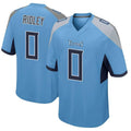 Boles T.Titans #0 Calvin Ridley Player Light Blue Home Game Stitched Jerseys