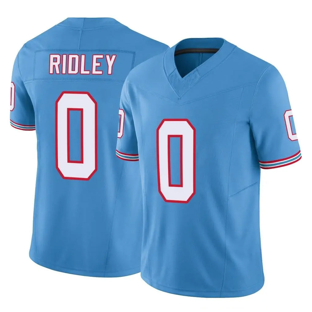Boles T.Titans #0 Calvin Ridley Player Light Blue Limited Vapor F.U.S.E. Home Game Stitched Jerseys