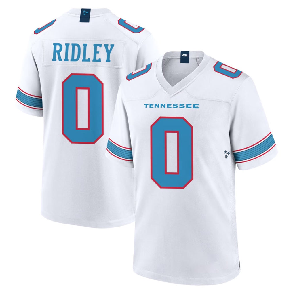 Boles T.Titans #0 Calvin Ridley Player White 2026 Game Home Stitched Jerseys