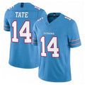 Boles T.Titans #14 Carnell Tate Player Light Blue Team Vapor F.U.S.E. Limited Home Game Stitched Jerseys