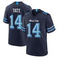 Boles T.Titans #14 Carnell Tate Player Navy 2026 Rivalries Collection Home Game Stitched Jerseys