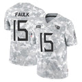 Boles T.Titans #15 Keldric Faulk Player Arctic Camo Limited Salute to Service Home Game Stitched Jerseys