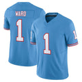 Boles T.Titans #1 Cam Ward Player Light Blue Limited Vapor F.U.S.E. Home Game Stitched Jerseys