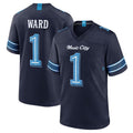 Boles T.Titans #1 Cam Ward Player Navy 2026 Rivalries Collection Home Game Stitched Jerseys
