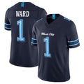 Boles T.Titans #1 Cam Ward Player Navy 2026 Rivalries Collection Limited Home Game Stitched Jerseys