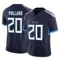 Boles T.Titans #20 Tony Pollard Player Navy Limited Vapor F.U.S.E. Home Game Stitched Jerseys