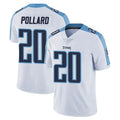 Boles T.Titans #20 Tony Pollard Player White Limited Vapor Untouchable Home Game Stitched Jerseys