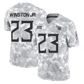 Boles T.Titans #23 Kevin Winston Jr. Player Arctic Camo Limited Salute to Service Home Game Stitched Jerseys