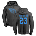 Boles T.Titans #23 Kevin Winston Jr. Player Ash One Color Pullover Hoodies Home Game Stitched Jerseys