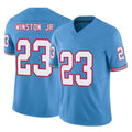 Boles T.Titans #23 Kevin Winston Jr. Player Light Blue Limited Vapor F.U.S.E. Home Game Stitched Jerseys