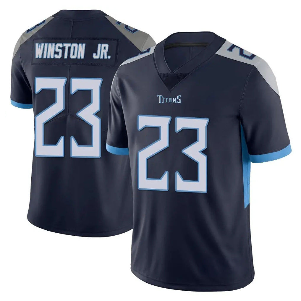Boles T.Titans #23 Kevin Winston Jr. Player Navy Limited Vapor Untouchable Home Game Stitched Jerseys