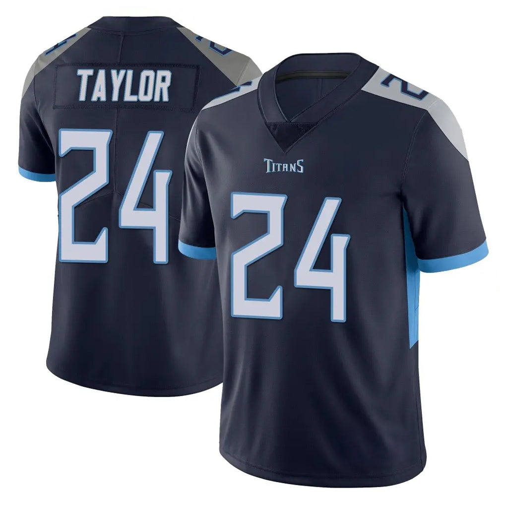 Boles T.Titans #24 Alontae Taylor Player Navy Limited Vapor Untouchable Home Game Stitched Jerseys