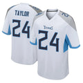 Boles T.Titans #24 Alontae Taylor Player White Home Game Stitched Jerseys
