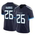 Boles T.Titans #26 Marcus Harris Player Navy Limited Vapor F.U.S.E. Home Game Stitched Jerseys