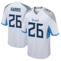 Boles T.Titans #26 Marcus Harris Player White Home Game Stitched Jerseys