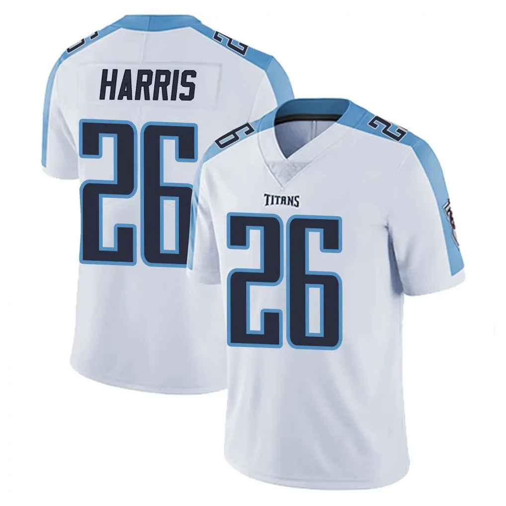 Boles T.Titans #26 Marcus Harris Player White Limited Vapor Untouchable Home Game Stitched Jerseys