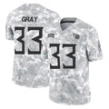 Boles T.Titans #33 Cedric Gray Player Arctic Camo Limited Salute to Service Home Game Stitched Jerseys