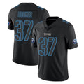 Boles T.Titans #37 Amani Hooker Player Black Impact Limited Home Game Stitched Jerseys