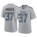 Boles T.Titans #37 Amani Hooker Player Gray Atmosphere Fashion Home Game Stitched Jerseys