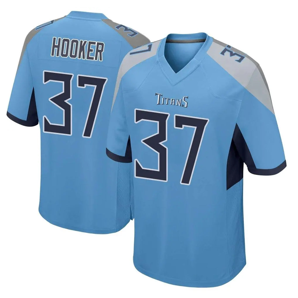 Boles T.Titans #37 Amani Hooker Player Light Blue Home Game Stitched Jerseys