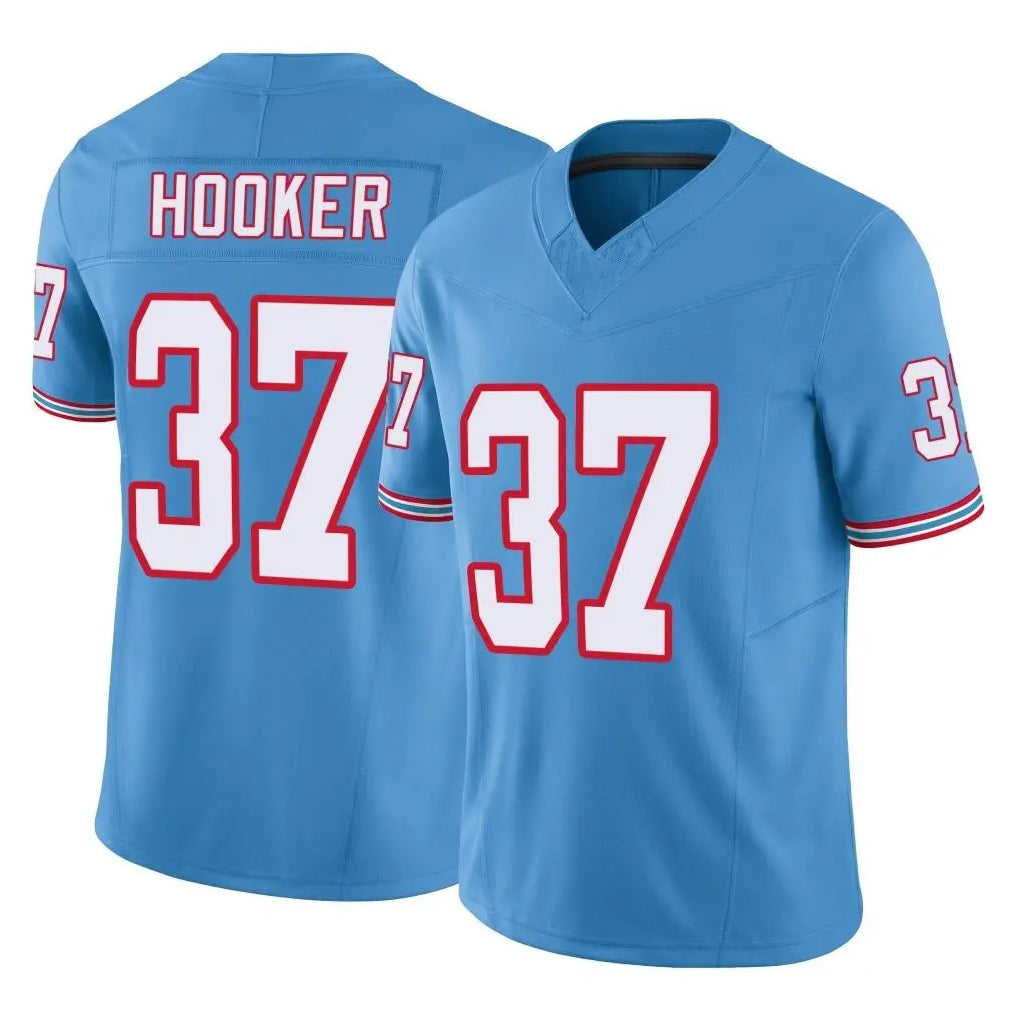 Boles T.Titans #37 Amani Hooker Player Light Blue Limited Vapor F.U.S.E. Home Game Stitched Jerseys
