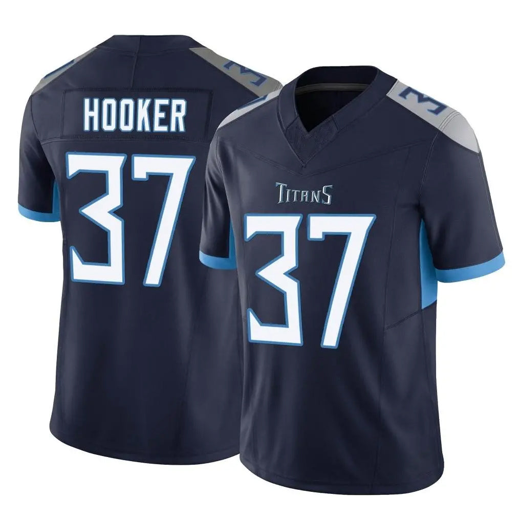 Boles T.Titans #37 Amani Hooker Player Navy Limited Vapor F.U.S.E. Home Game Stitched Jerseys