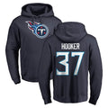 Boles T.Titans #37 Amani Hooker Player Navy Logo Pullover Hoodies Home Game Stitched Jerseys