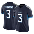 Boles T.Titans #3 Tommy Townsend Player Navy Limited Vapor F.U.S.E. Home Game Stitched Jerseys
