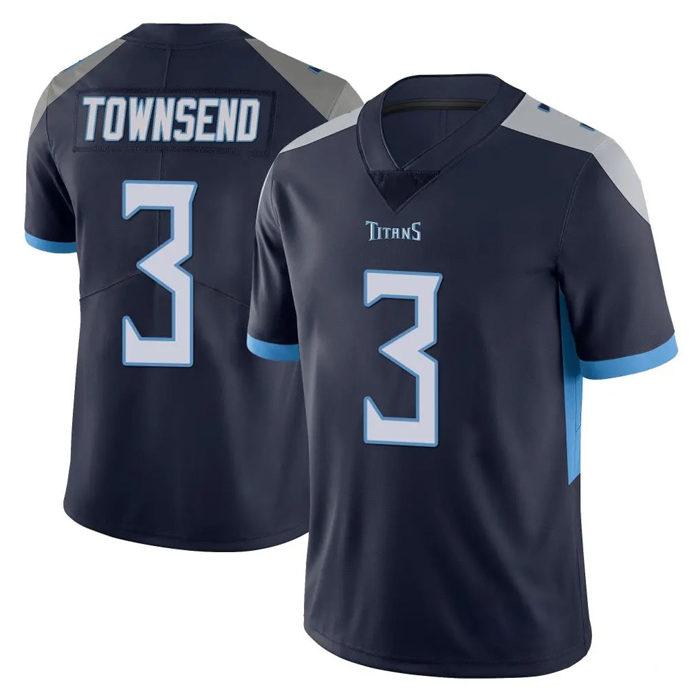 Boles T.Titans #3 Tommy Townsend Player Navy Limited Vapor Untouchable Home Game Stitched Jerseys