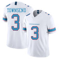 Boles T.Titans #3 Tommy Townsend Player White Limited Vapor F.U.S.E. Home Game Stitched Jerseys